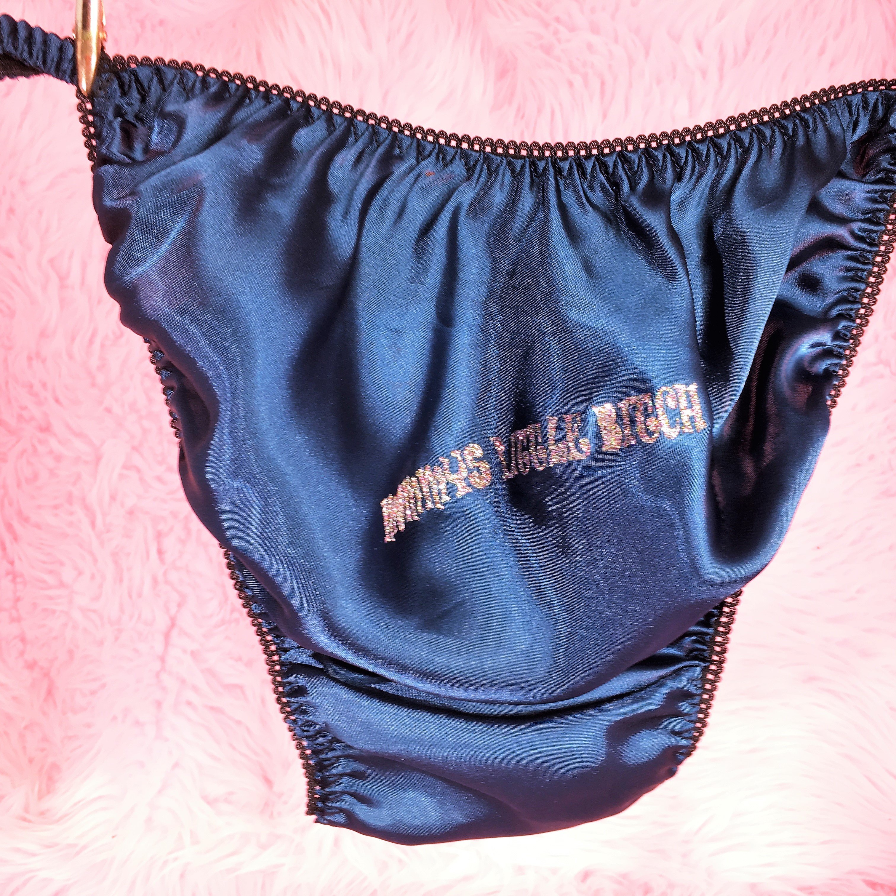 Ania's Poison MANties S - XXL shiny Rare 100% polyester string bikini sissy mens underwear panties