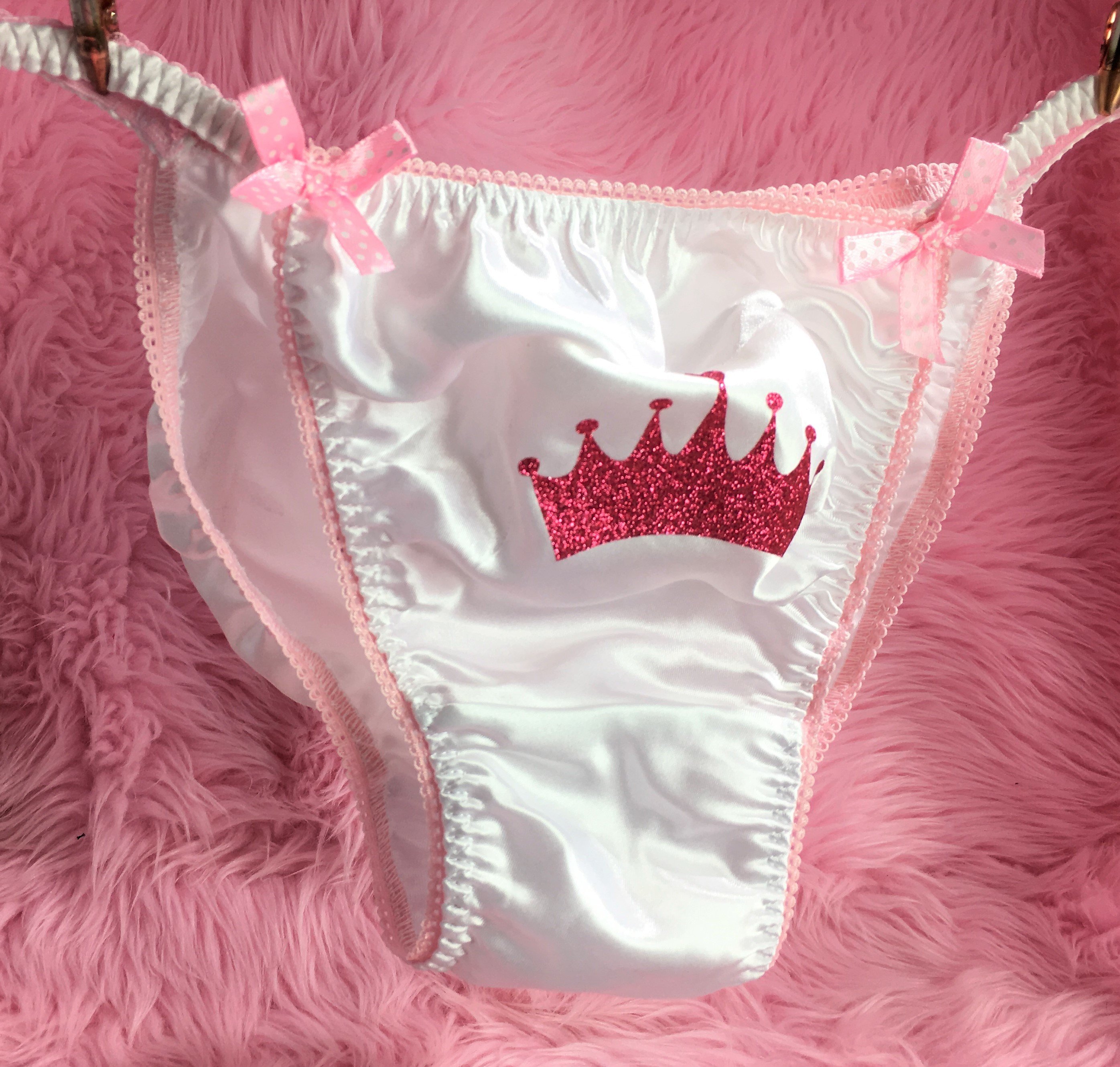 Ania's Poison MANties S - XXL shiny Rare 100% polyester string bikini sissy mens underwear panties
