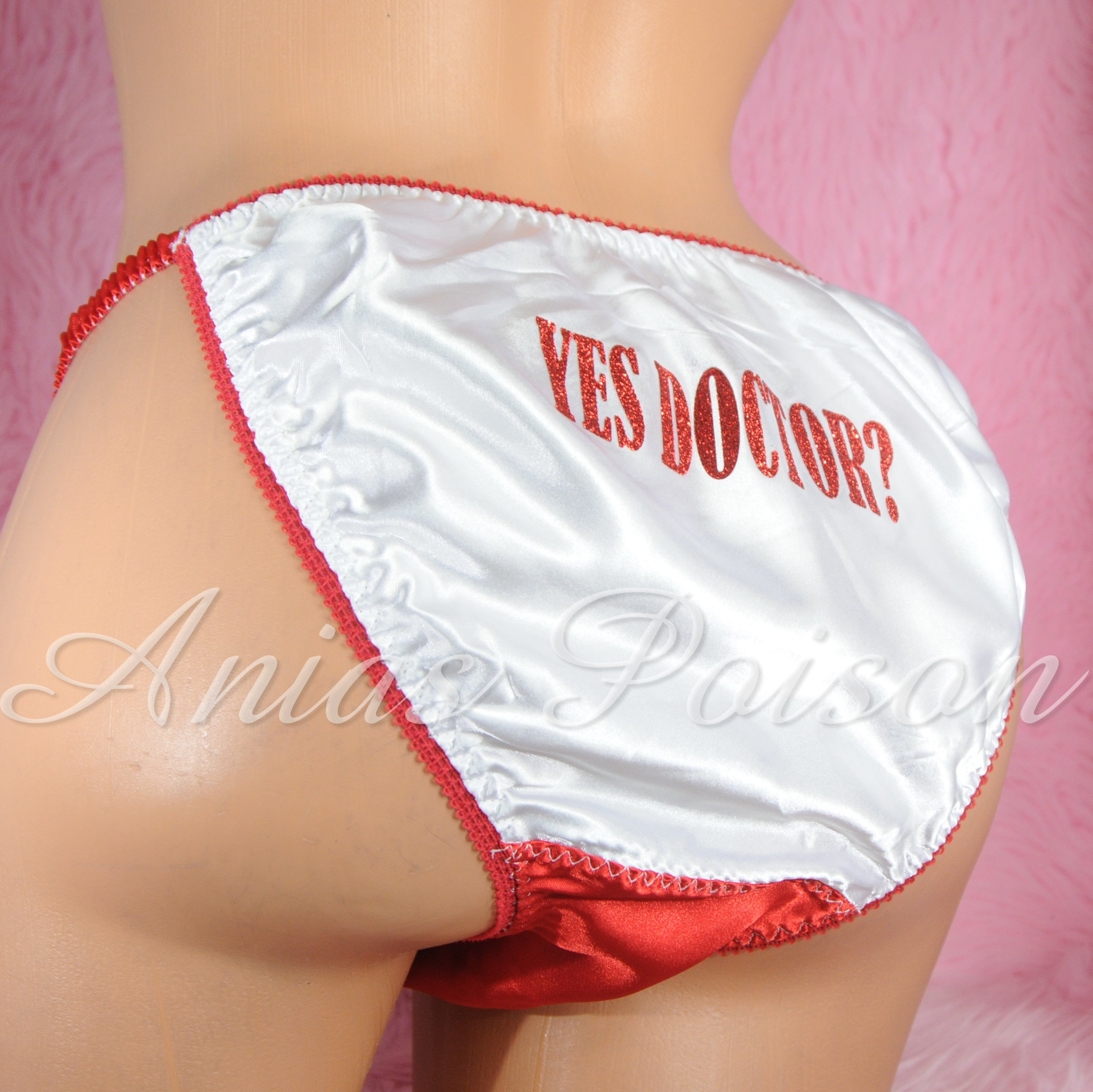 Ania's Poison MANties S - XXL shiny Rare 100% polyester string bikini sissy mens underwear panties