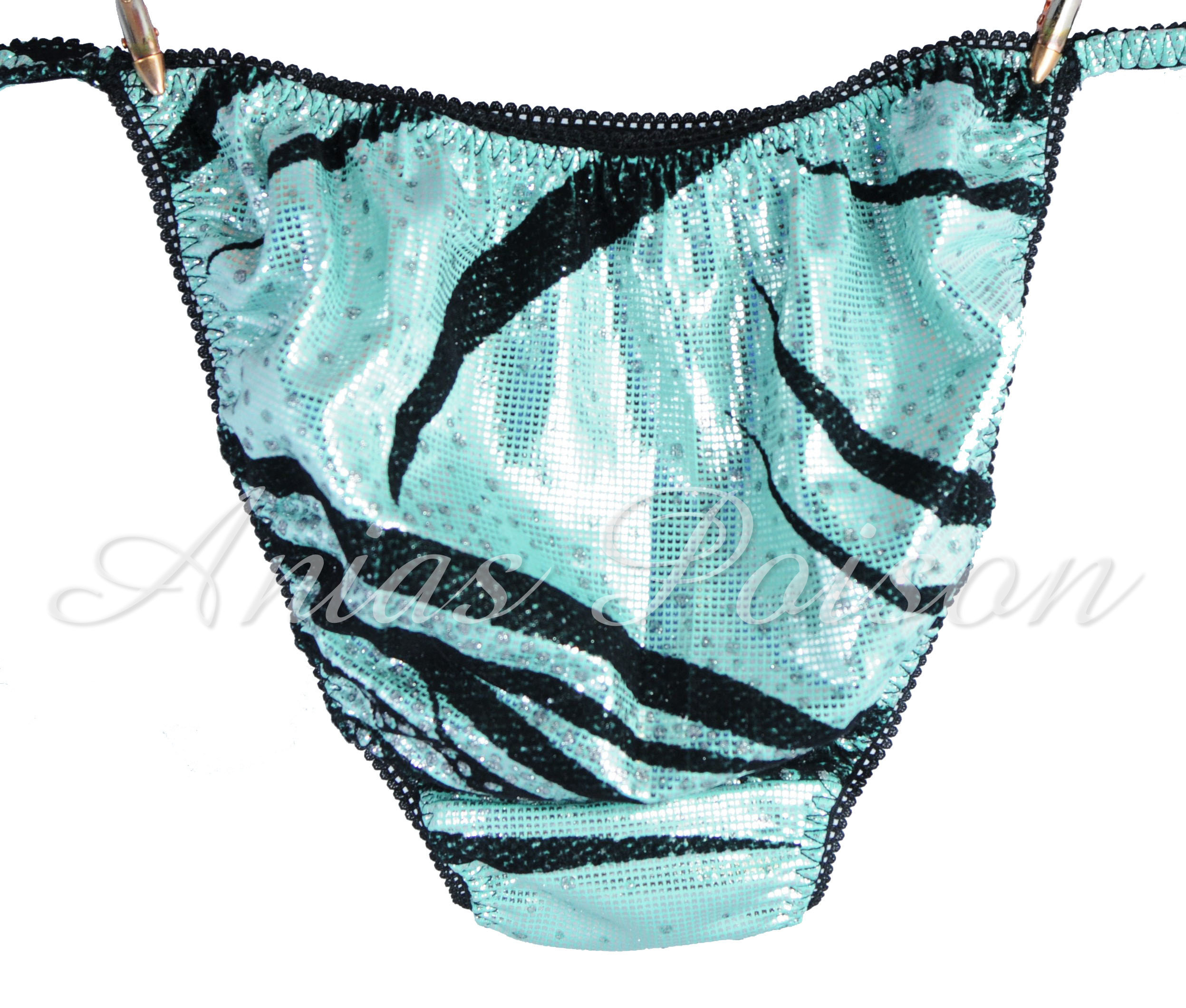 NEW YEARS Holiday Edition Super Sparkle Spandex Stretch 3 colors Sissy mens Panties