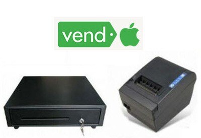 iPAD LAN Printer & 13" STAR CD3 Cash Drawer Bundle Bundle05