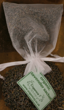 Organic Lavender Sachet 0SAC01