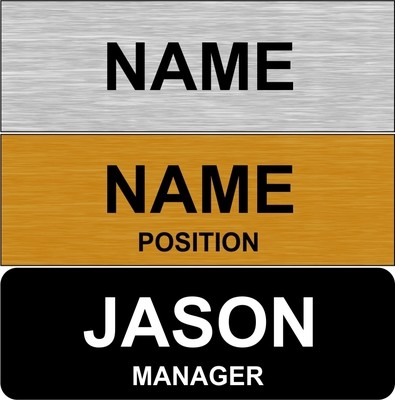 Budget - Name Badges from $3.00 Budget - Name Badges from $3.00