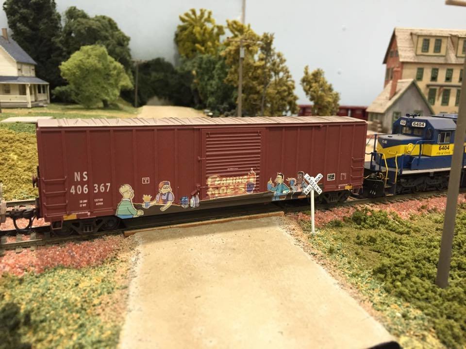 o scale model railroad decals