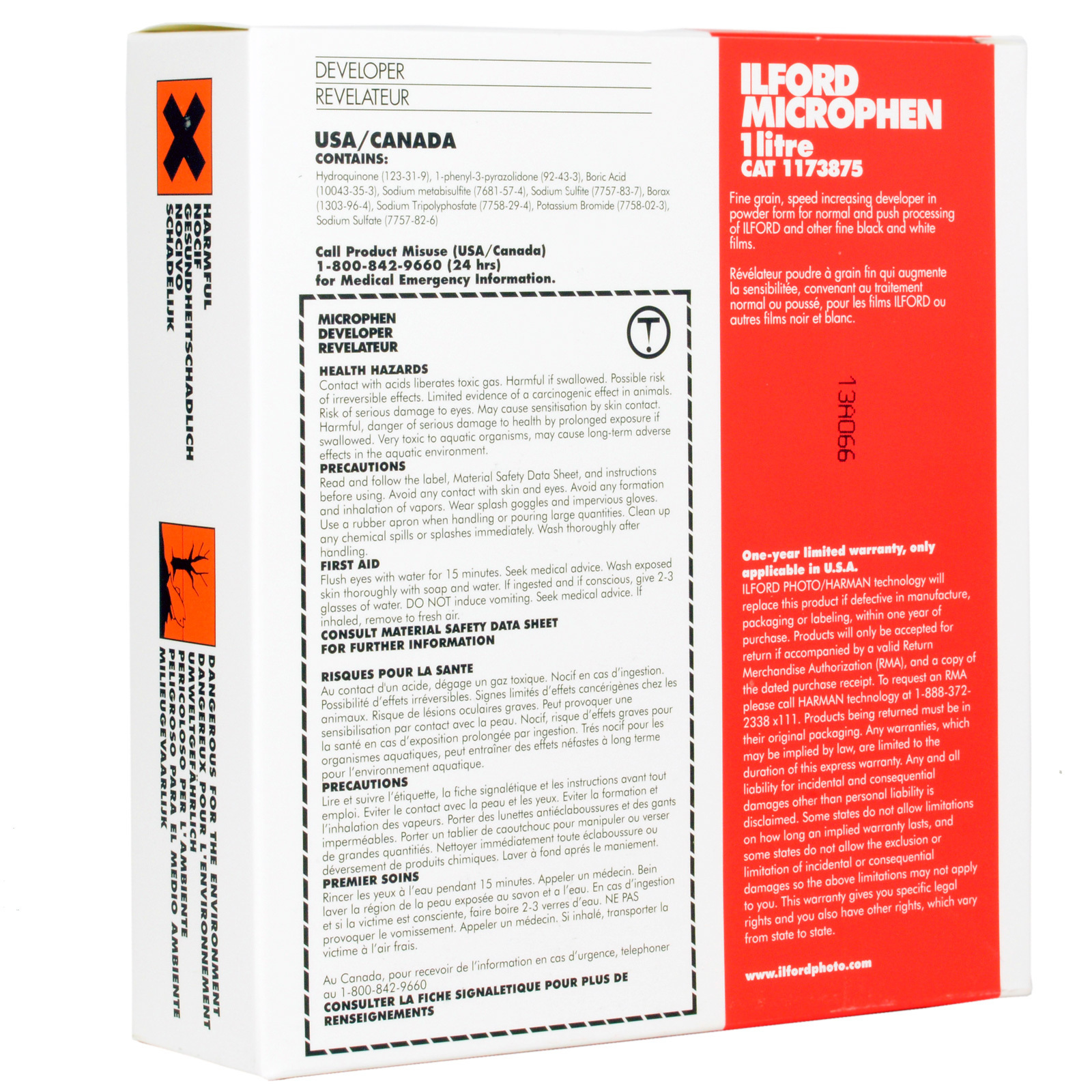 Ilford Microphen на 1л. chmicrophen