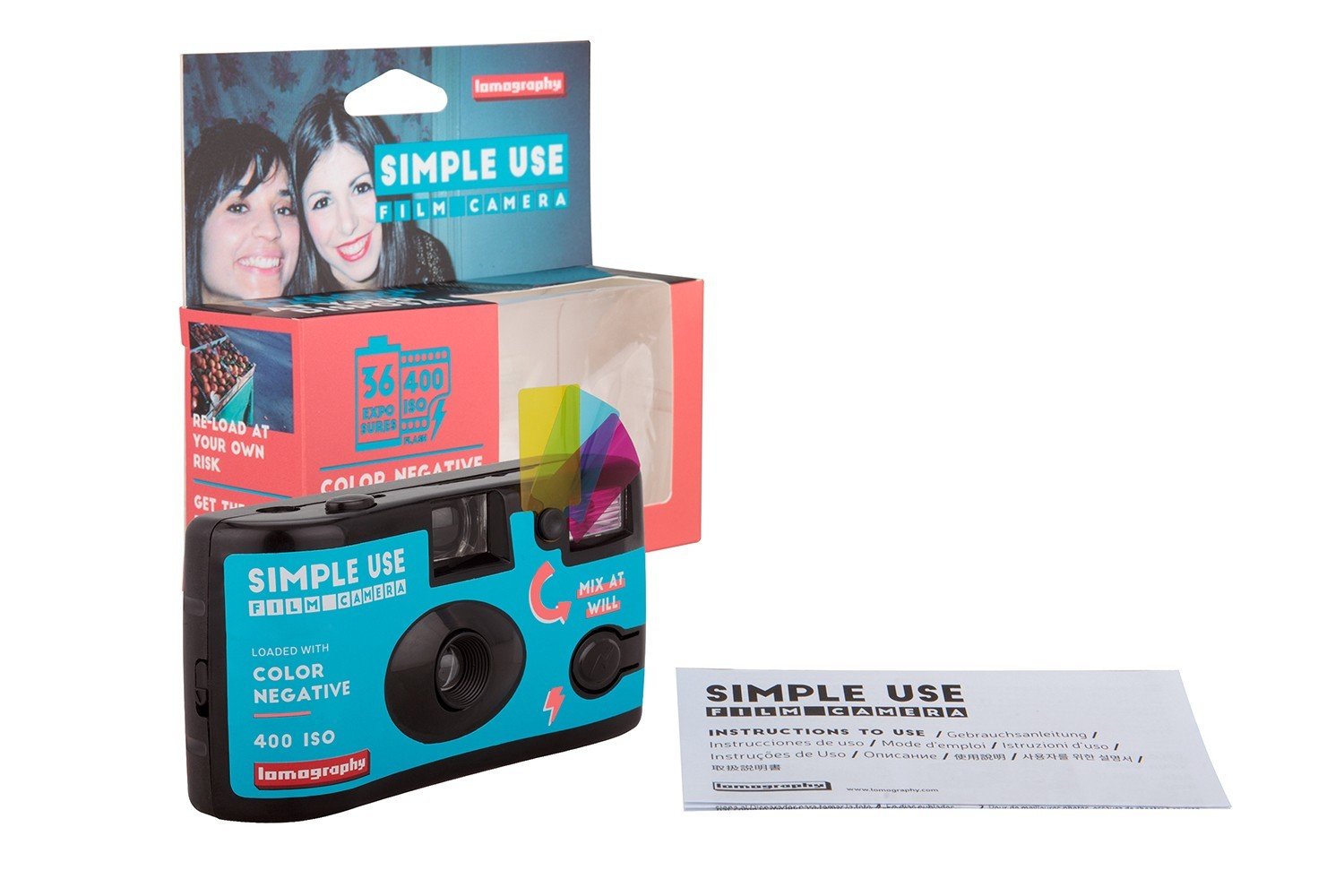 Lomography Simple Use Film Camera Color Negative 400