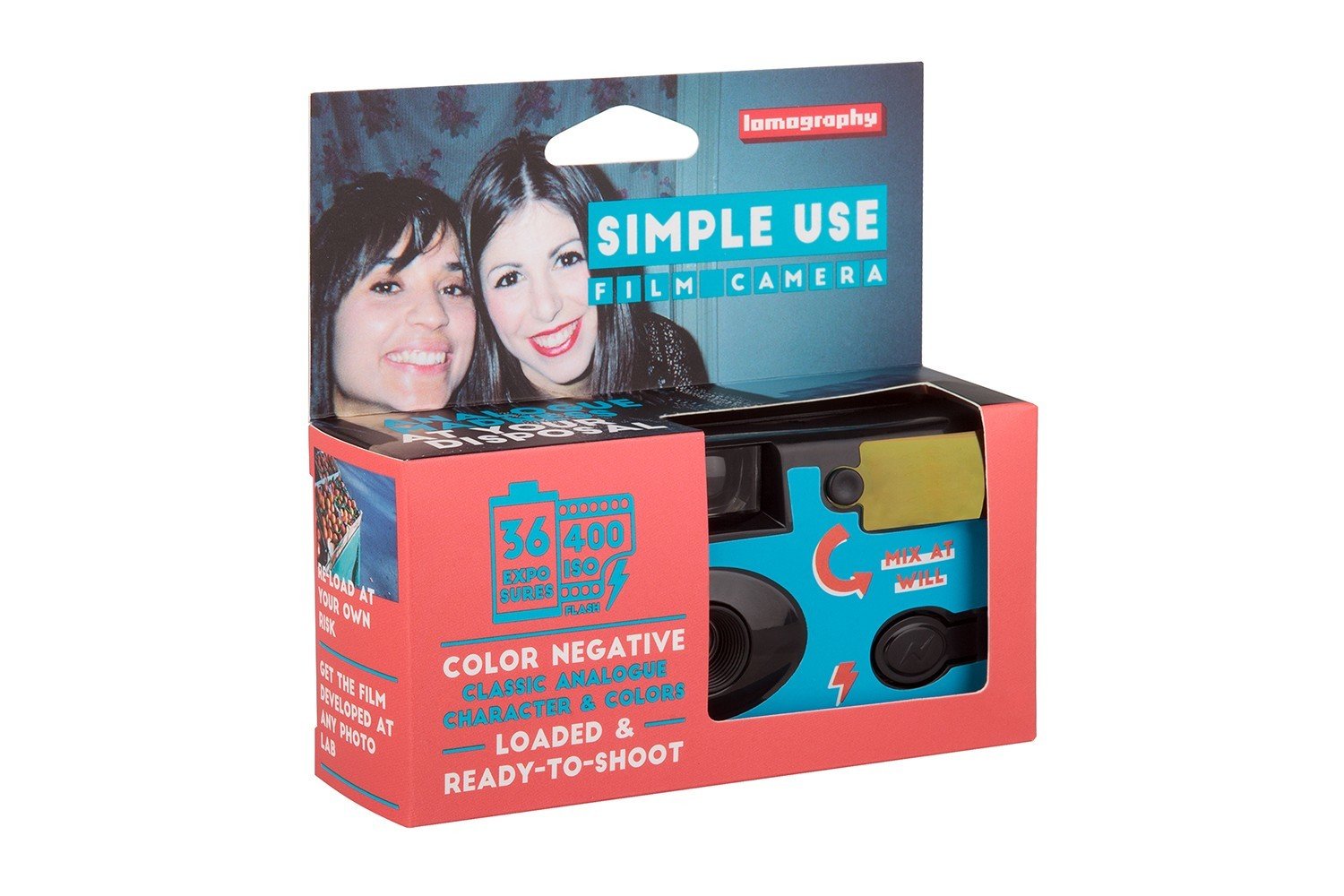 Lomography Simple Use Film Camera Color Negative 400