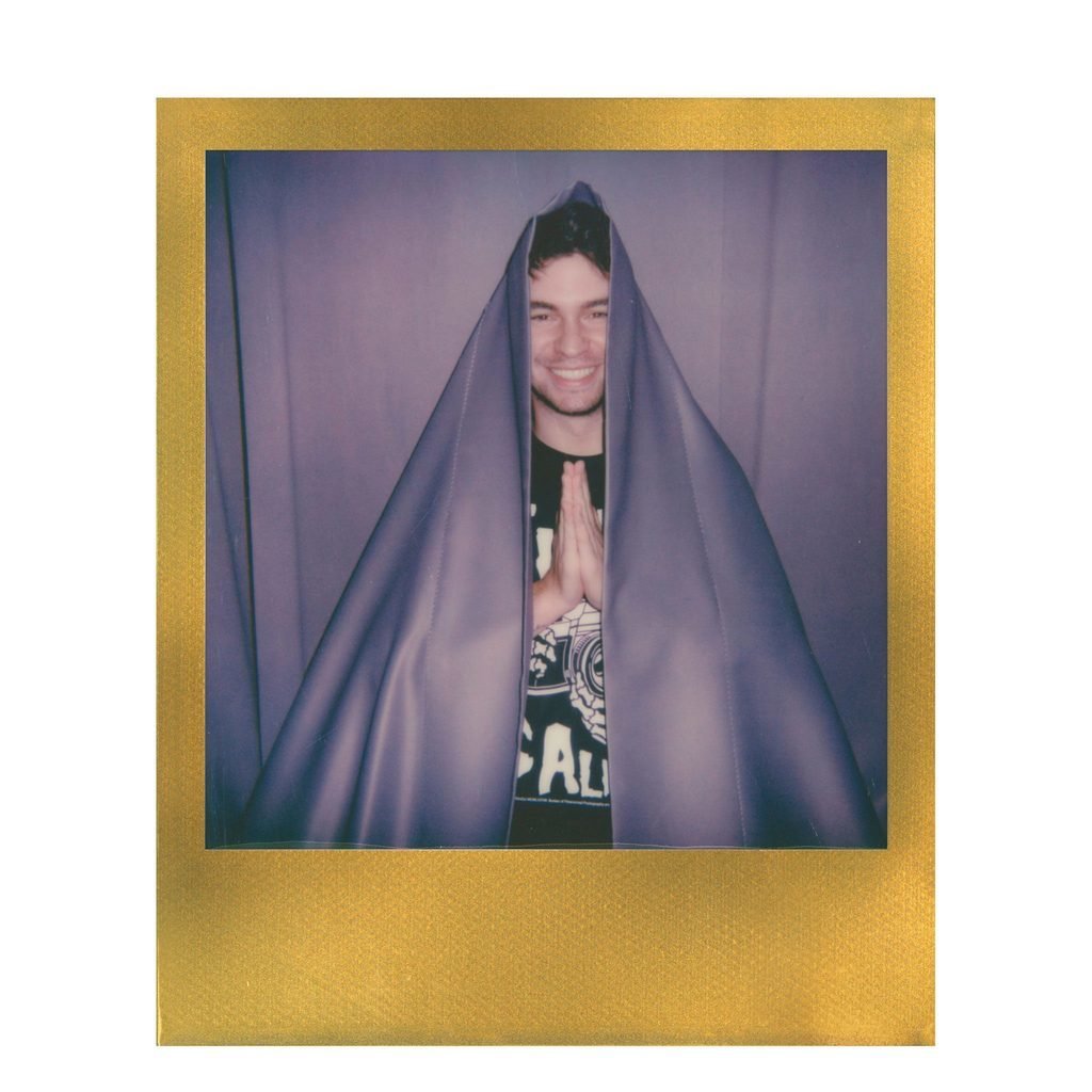Кассета Polaroid Originals 600 Цветная / Золотая рамка ~
