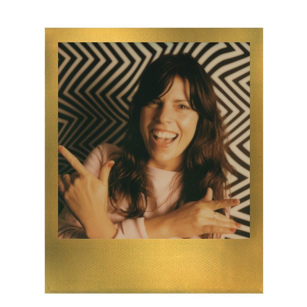 Кассета Polaroid Originals 600 Цветная / Золотая рамка ~