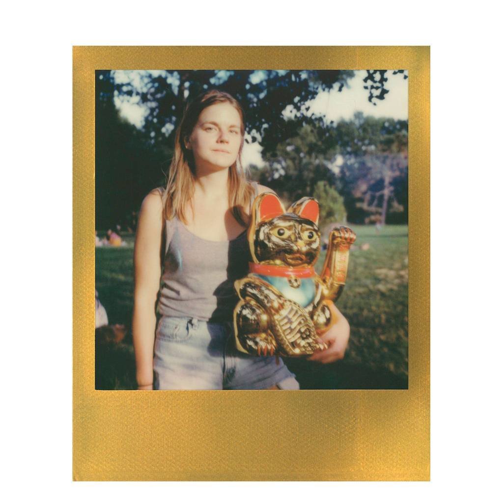 Кассета Polaroid Originals 600 Цветная / Золотая рамка ~
