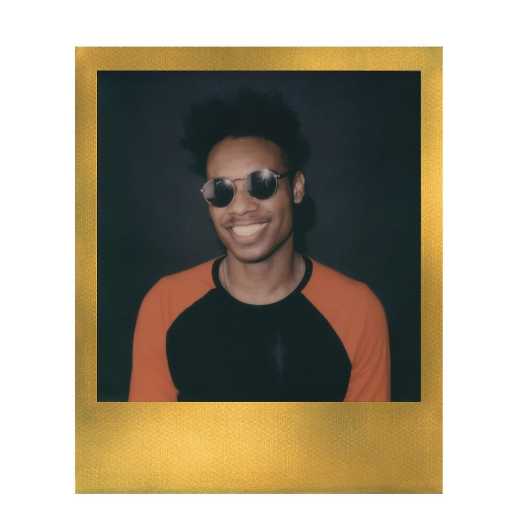 Кассета Polaroid Originals 600 Цветная / Золотая рамка ~