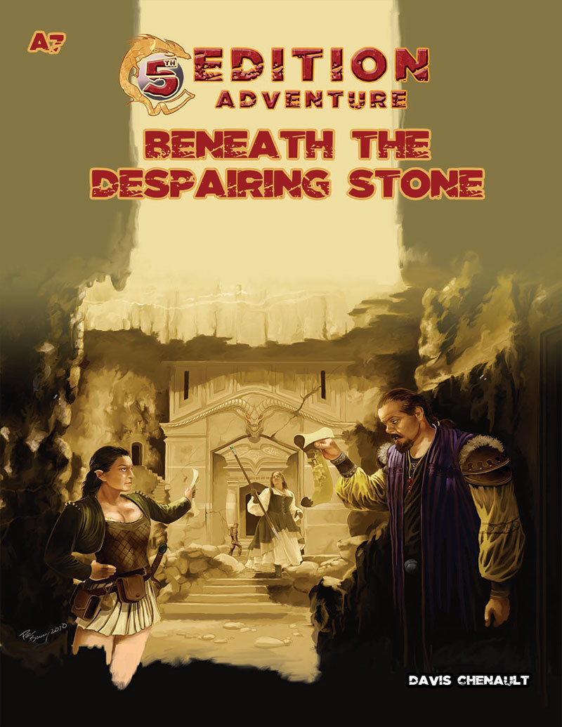 A7 Beneath the Despairing Stone:5th Edition Adventures - Troll Lord Games