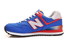 new balance 574 blue and red