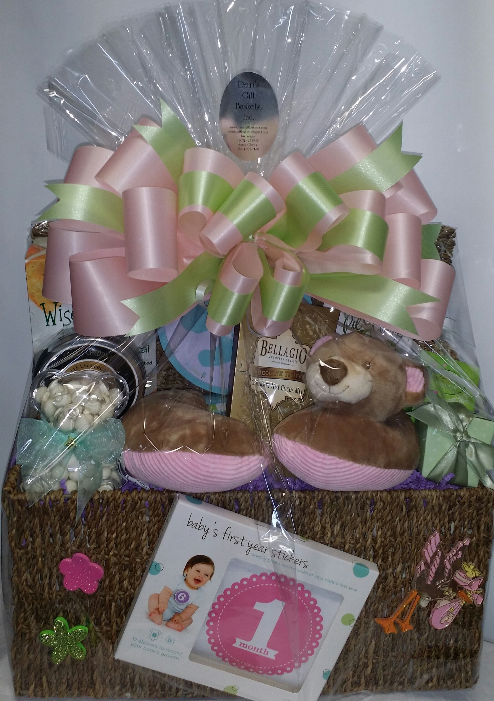 Large New Born Gift Basket BB-0004