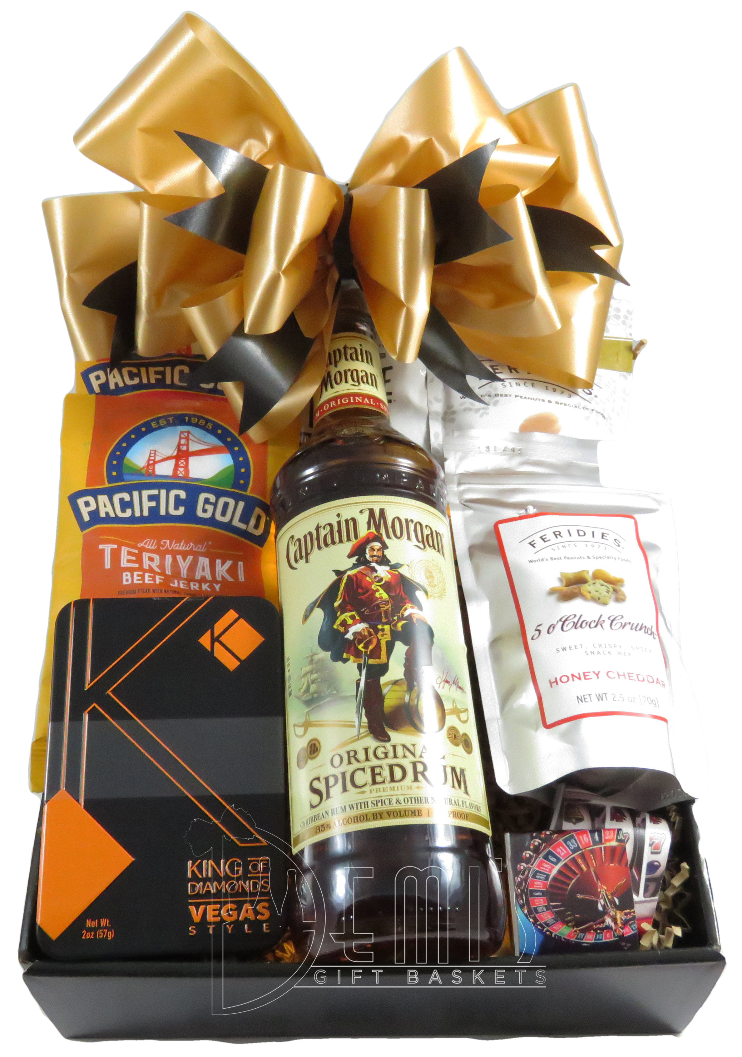 Captain Morgan Spiced Rum Snack Box AA-0003