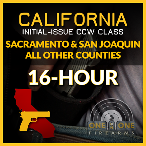 CA CCW INITIAL-ISSUE 2-DAY GROUP CLASS | APRIL 28 & 29, 2018 00430