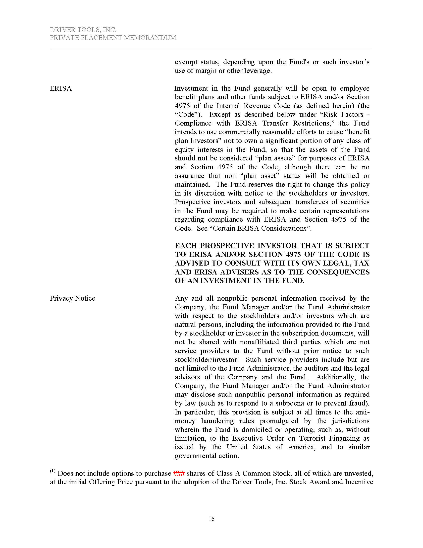 Rule 506(c) Corporate Hedge Fund