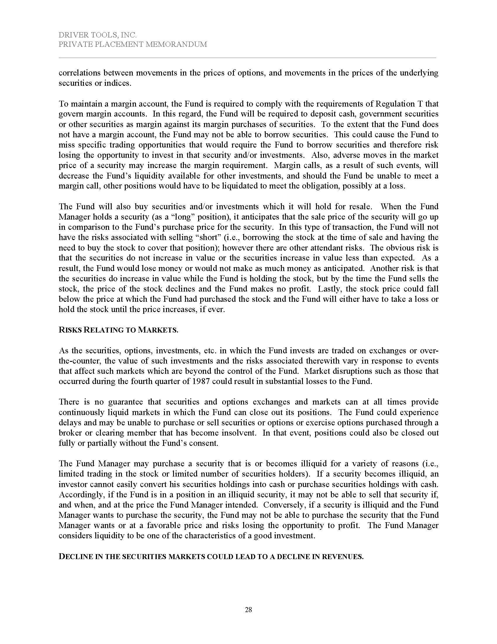 Rule 506(c) Corporate Hedge Fund