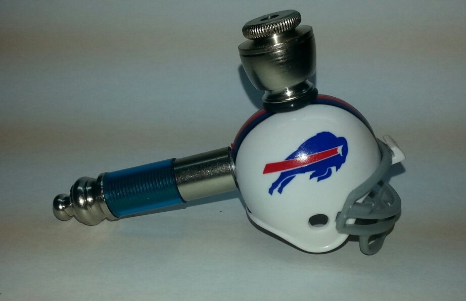 BUFFALO BILLS NFL Nickel Pocket Mini Helmet Pipe
