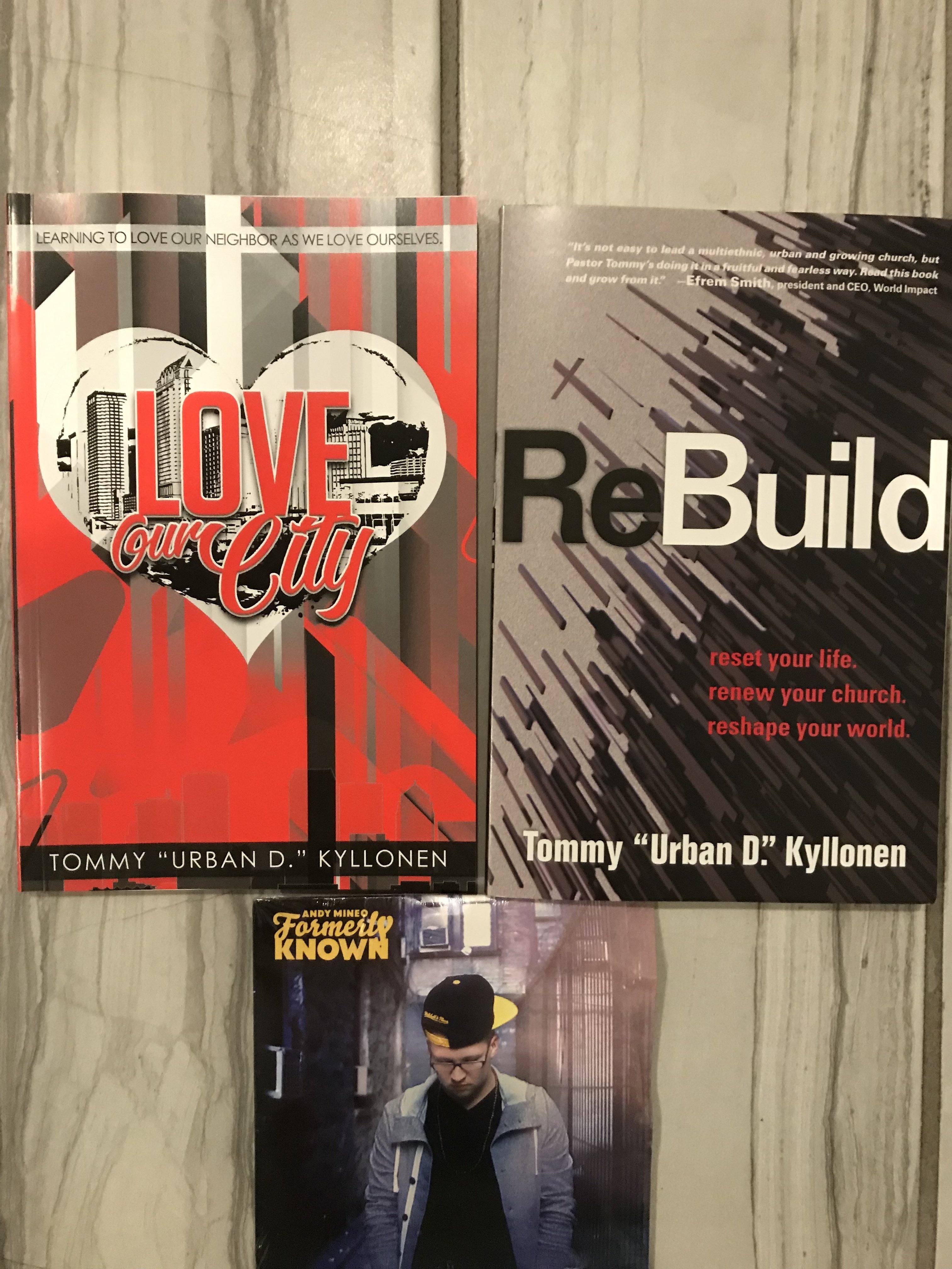 Love Our City, ReBuild & CD 20010