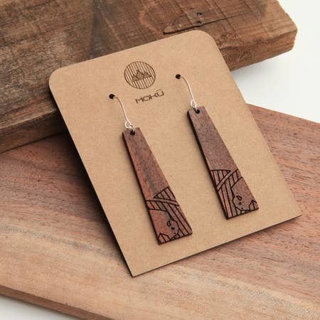 Tall Grass Prairie Earrings by Moku Tall Grass Prairie Earrings by Moku