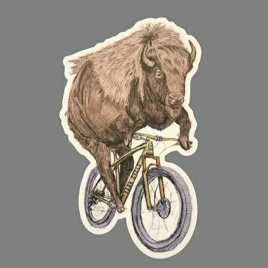 Dark Cycle Buffalo Sticker Dark Cycle Buffalo Sticker