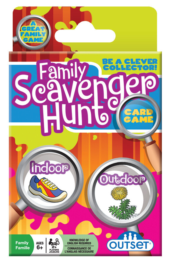 Family Scavenger Hunt Card Game Family Scavenger Hunt Card Game