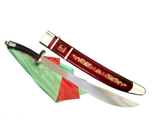 Sable de Wushu Daoshu Original Flexible con funda 0000000