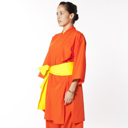 Uniforme Shaolin Kung Fu Naranja 00024