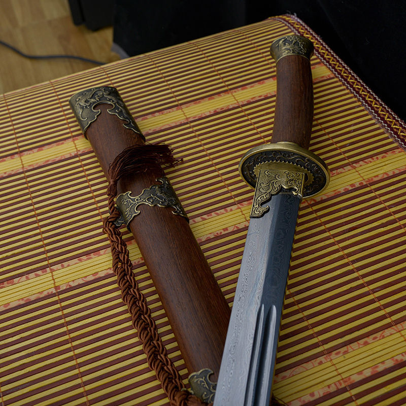 Qin Dao Sable de Kung Fu en Acero al Carbon