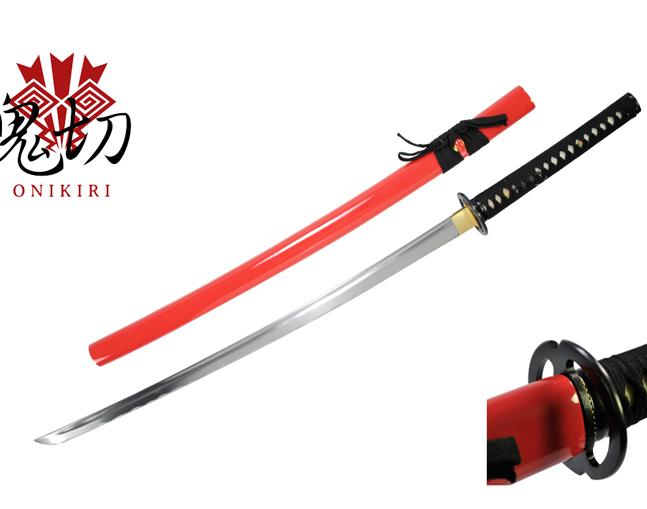 Katana Red Musashi Onikiri 00112
