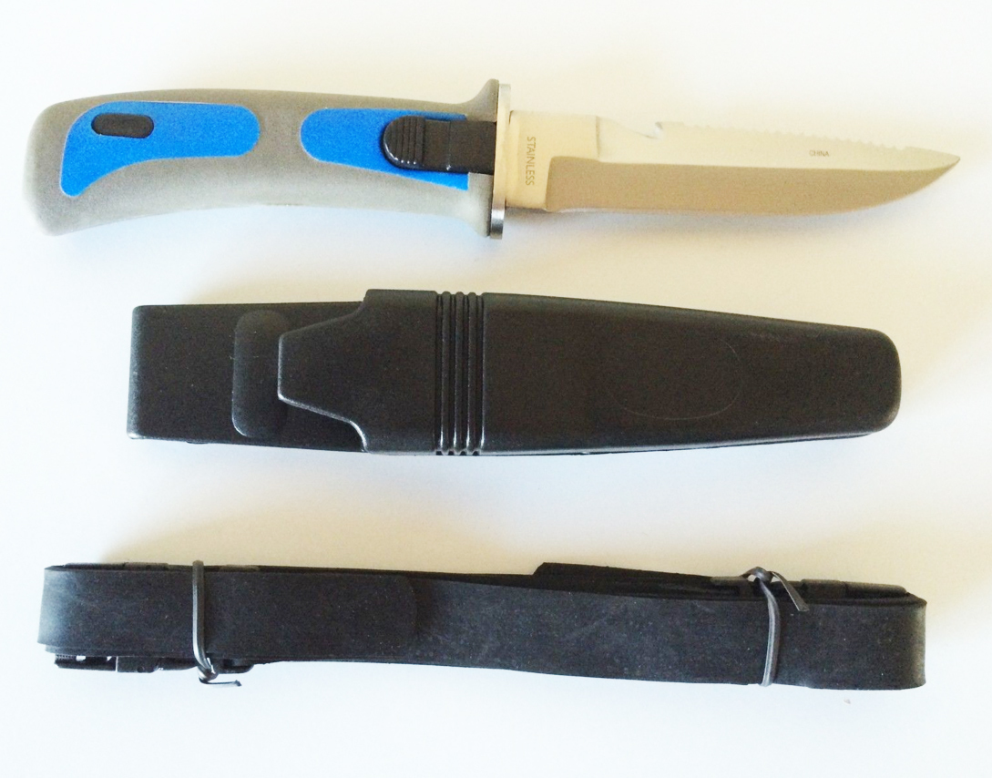 Cuchillo De Buceo Acero Inoxidable 00154