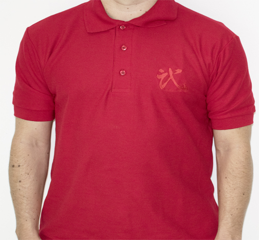 Playera Polo Roja
