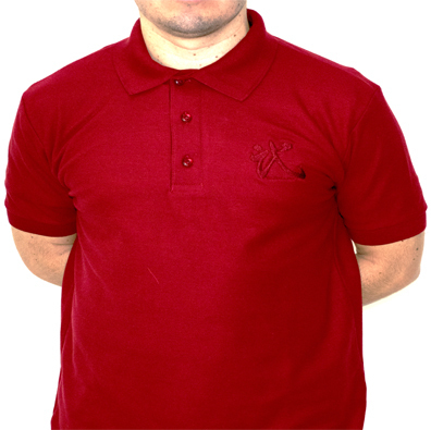 Playera Polo Vino