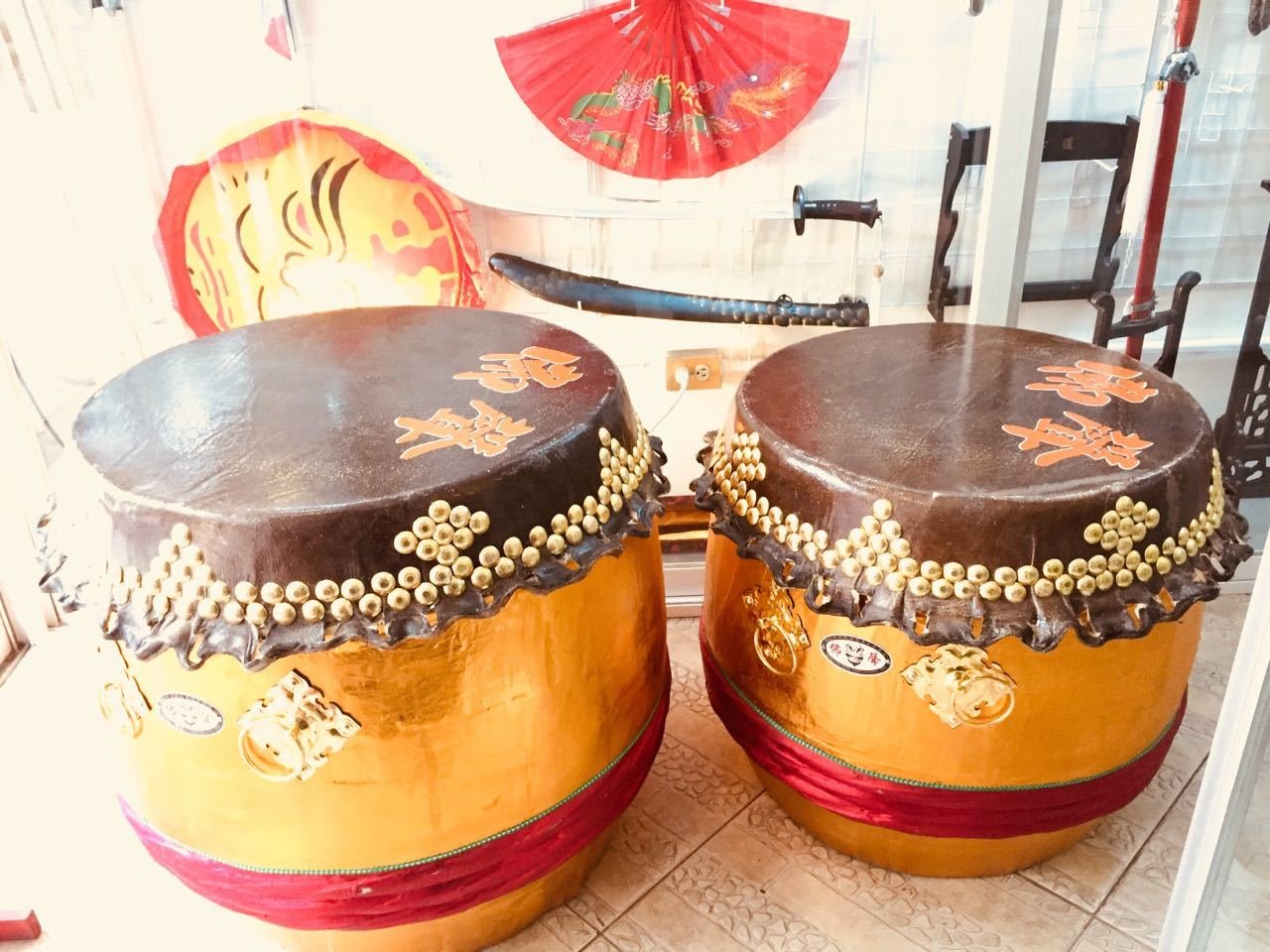Tambor para Danza de Leones Chinos 26 Pulgadas XL
