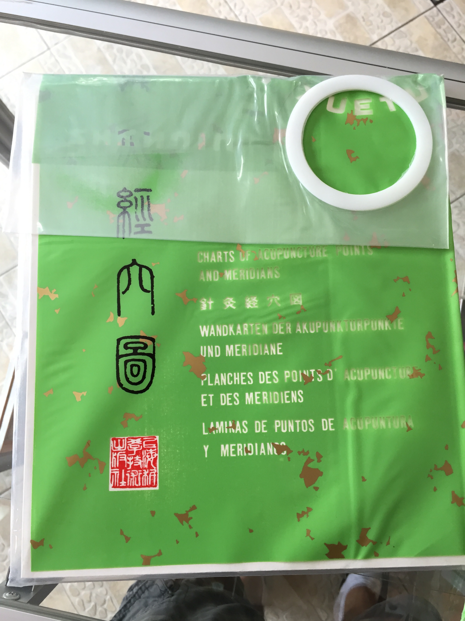 Cartas de Acupuntura Originales de China