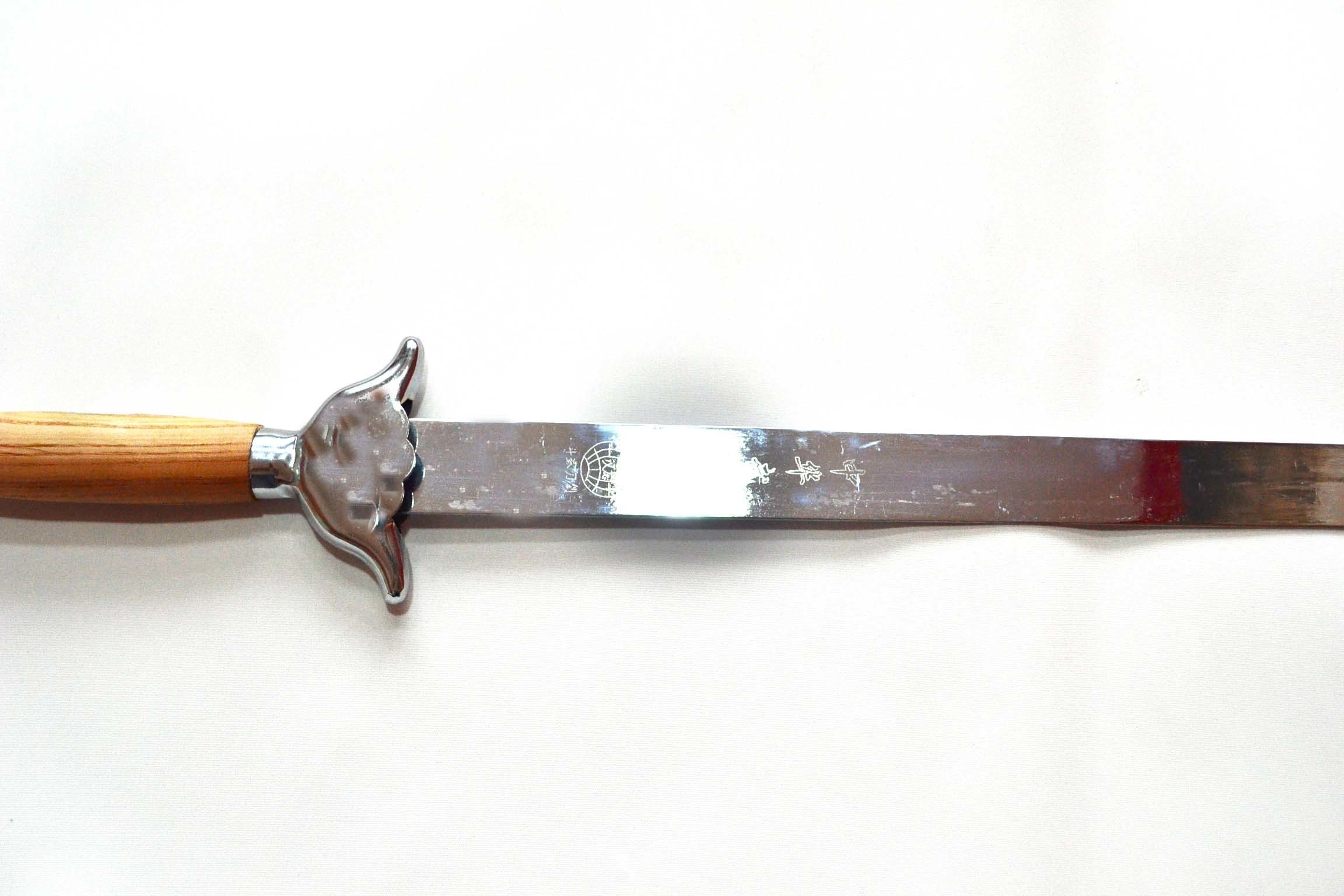 Espada Wushu de la fabrica del Templo Shaolin de China, flexible sin funda