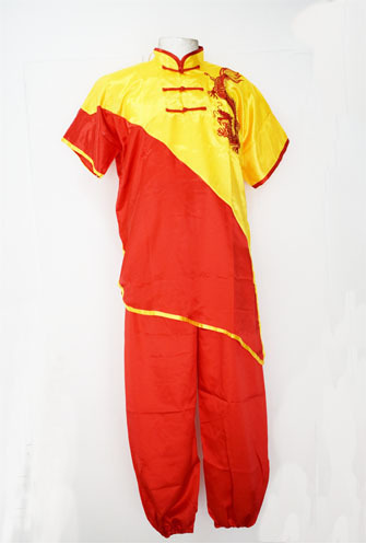 Uniforme de Wushu Chang Chuan Rojo/Amarillo