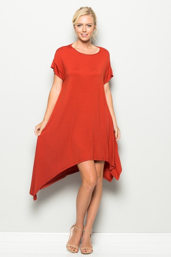 Double Asymmetrical Dress Double Asymmetrical Dress