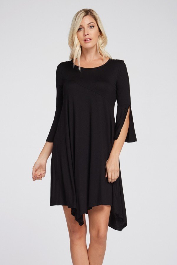 Made for you Bell Sleeve Dress