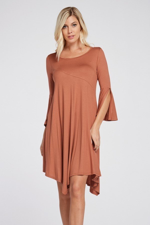 Made for you Bell Sleeve Dress