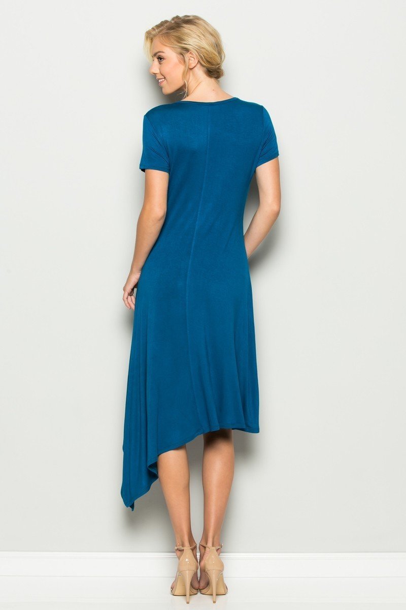 Bold and Beautiful Asymmetrical Dress