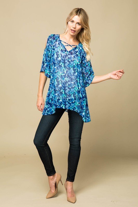 Cold Shoulder Top
