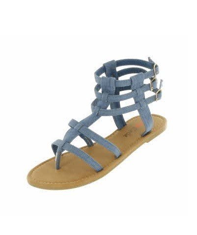 Denim Gladiator Sandal Denim Gladiator Sandal