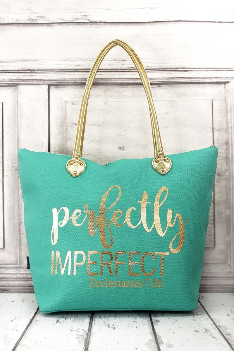 Perfectly Imperfect Tote Ecclesiastes 7:20