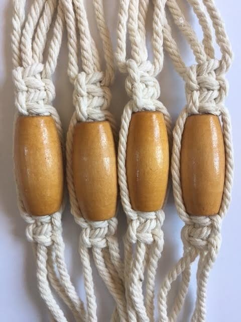 Single Pot Macrame Hanger