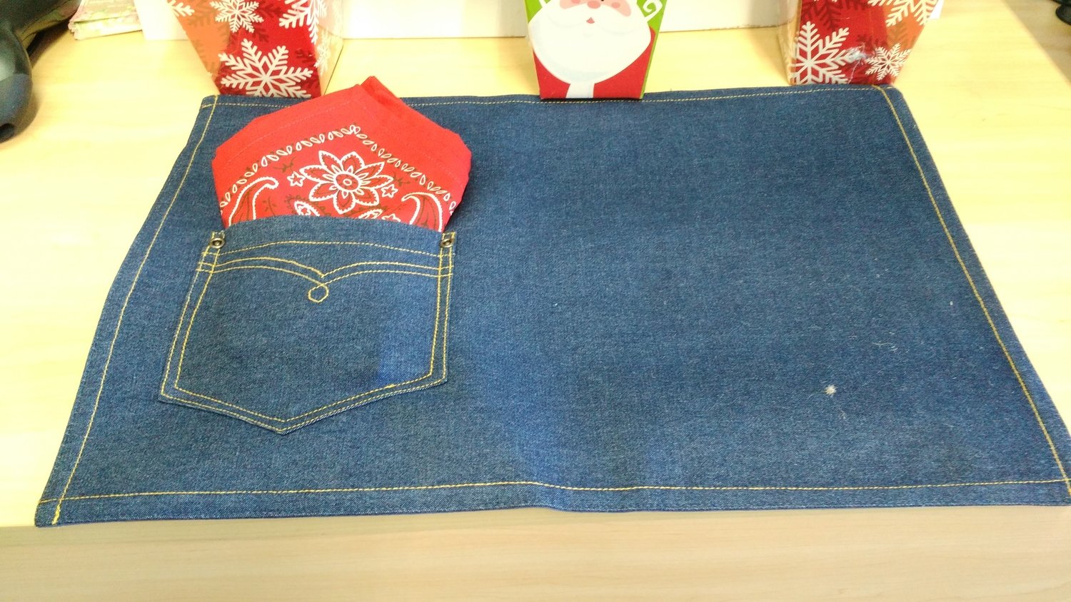 DENIM PLACEMAT DENIM PLACEMAT