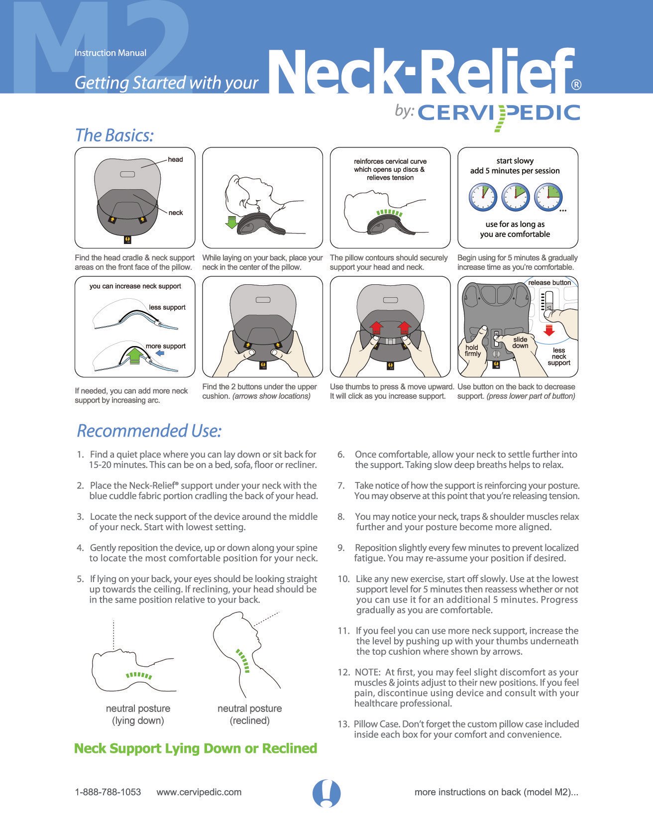 Neck-Relief M2 - Instructions