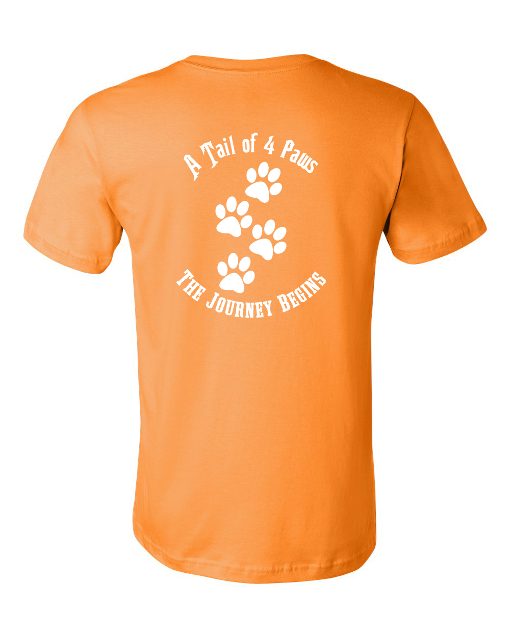 Back of Shirt Orange