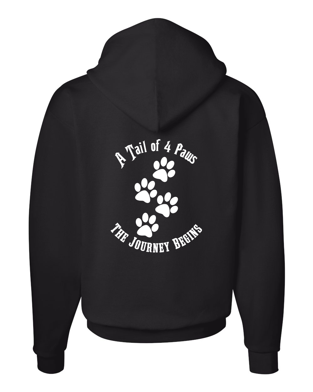 Black Back Hoodie
